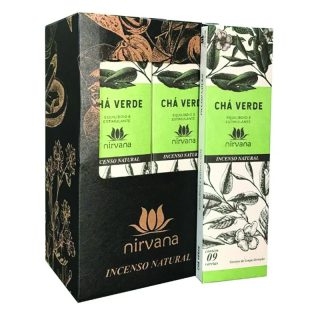 Incenso Nirvana Chá Verde